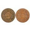 Image 2 : Large Cents: 1853 & 1854 [191679]