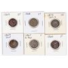 Image 1 : Shield Nickels (6) [201185]