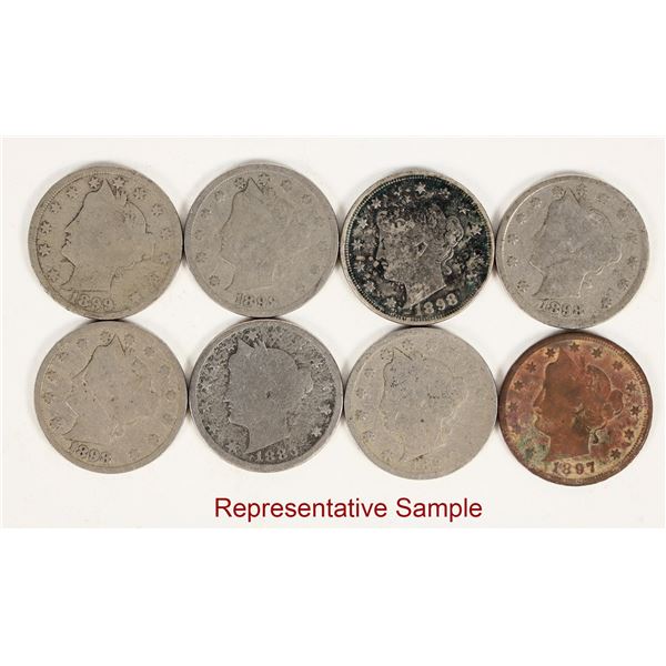 Liberty Head Nickels 1883-1899 (35) [200956]