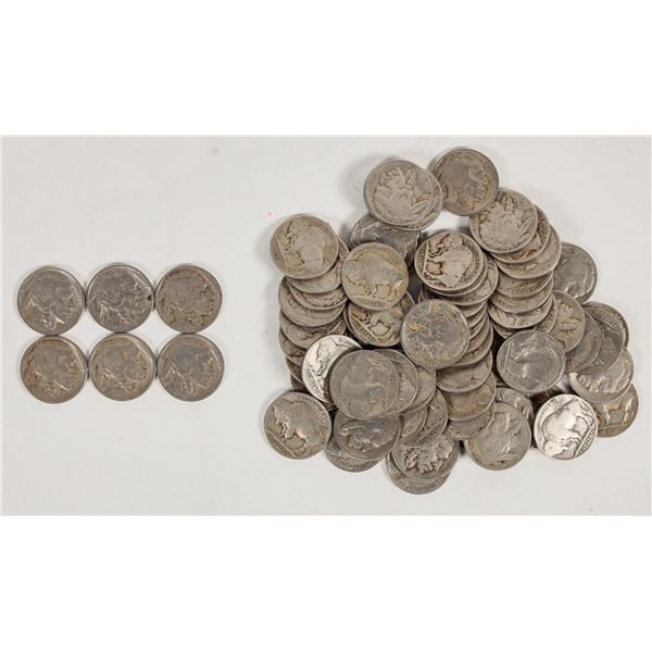 Buffalo Nickels 1913-1930 (75) [201519]