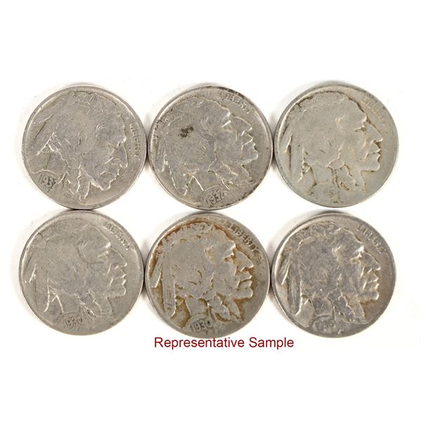 Buffalo Nickels G-F (240) [201042]
