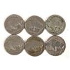 Image 2 : Buffalo Nickels G-F (240) [201042]