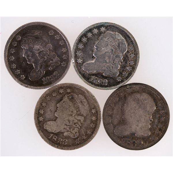 Capped Bust Half Dimes (4) [201330]