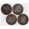 Image 1 : Capped Bust Half Dimes (4) [201330]