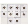 Image 1 : Liberty Seated Half Dimes (10) [201331]