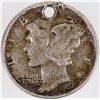 Image 1 : Mercury Dime Love Token 1937 "Al & Belle" [201529]