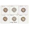 Image 1 : Barber Quarters (6 different dates) [201419]