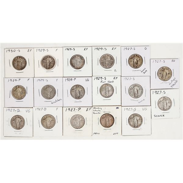 Standing Liberty Quarters (17) [201413]