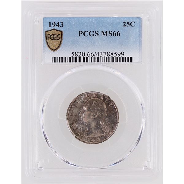 Washington Quarter 1943 MS 66 [201808]