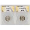 Image 1 : Washington Quarters: 1956 & 1939-D [157636]