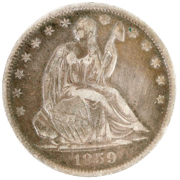 Seated Liberty Half Dollar: 1859-O [202074]