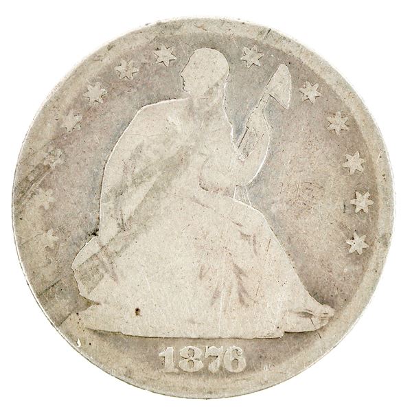 Liberty Seated Half Dollar: 1876-CC [201173]