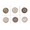 Image 2 : Liberty Seated Half Dollars (6) [201172]