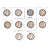 Image 1 : Barber Half Dollars (10) [201348]