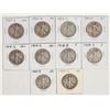 Image 1 : Walking Liberty Half Dollars 1918-1928 (10) [201328]