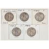 Image 1 : Walking Liberty Half Dollars 1938-D (5) [201340]
