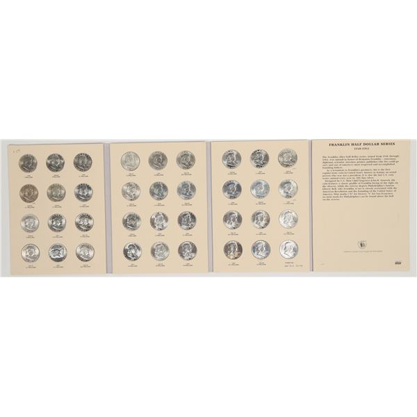 Franklin Half Dollar Choice BU Set (36) [202070]