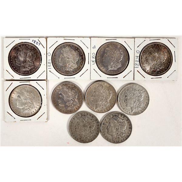 Morgan Dollars (10) [202071]