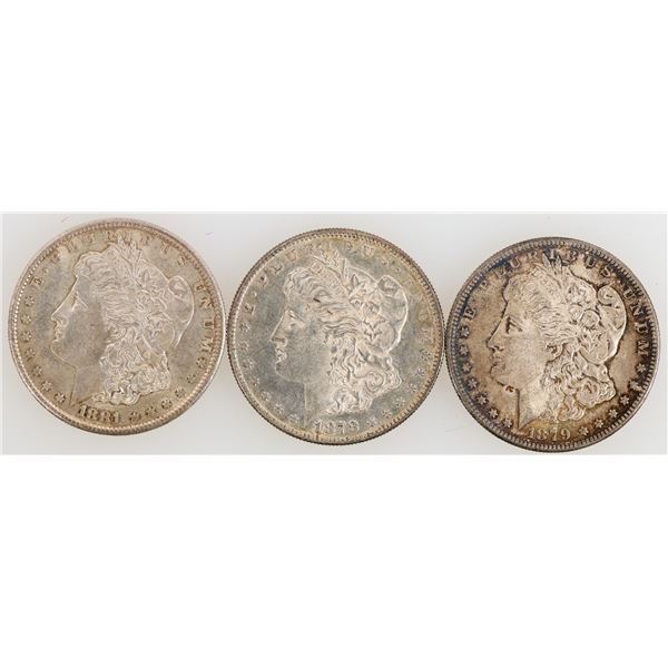 Morgan Dollars (3) [202275]