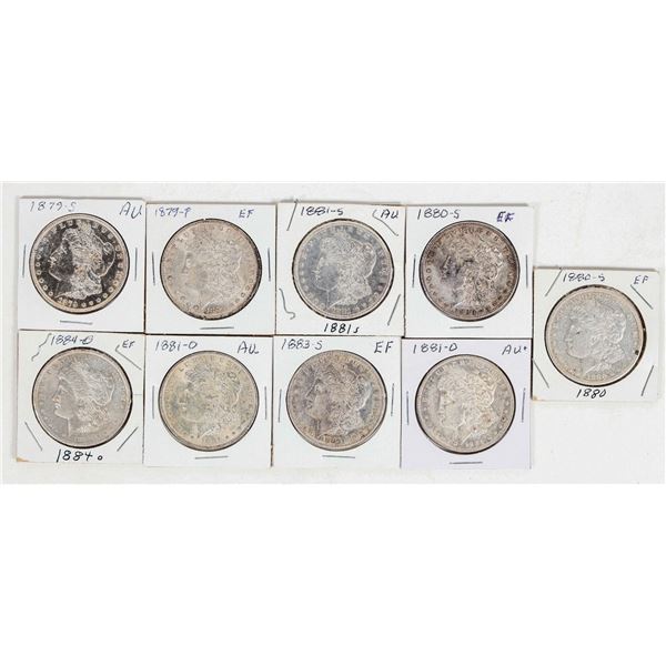 Morgan Dollars (9) [201187]