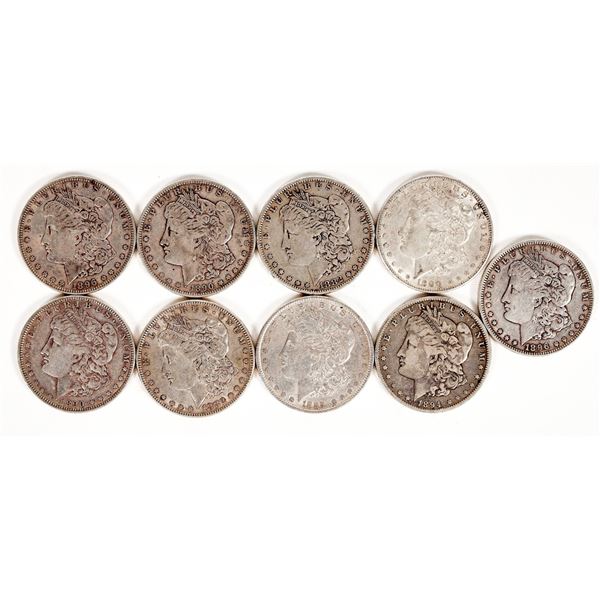 Morgan Dollars (9) [201887]