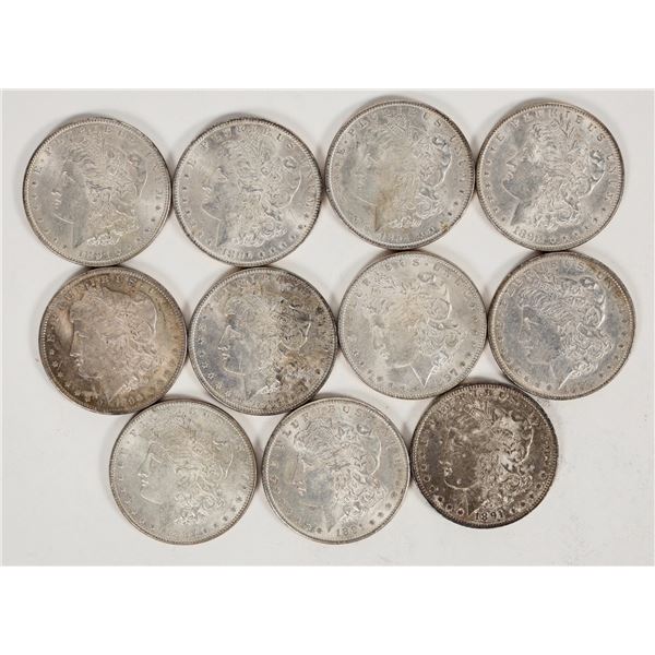 Morgan Dollars AU+ (10) [202272]