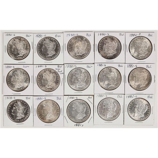 Morgan Dollars BU (15) [201199]