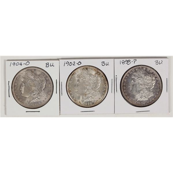 Morgan Dollars BU (3) [201171]