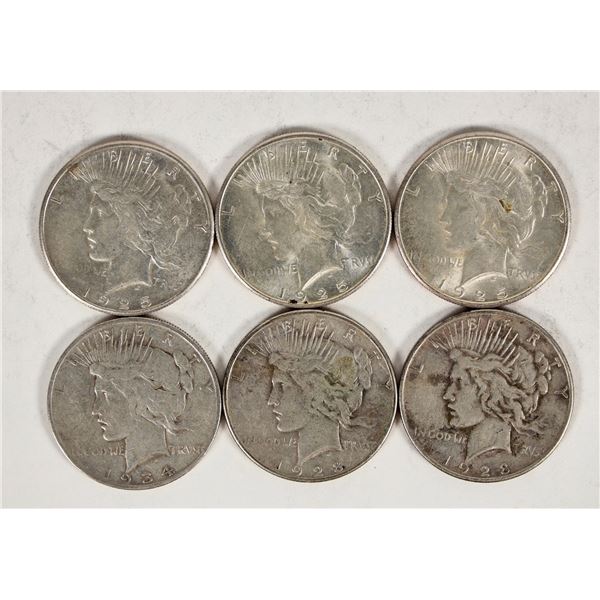 Peace Dollars (6) [202271]