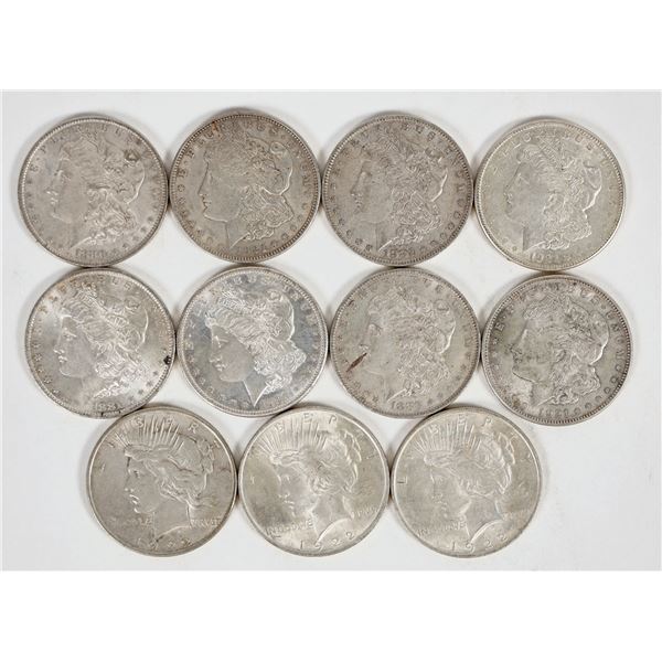U. S. Silver Dollars (11) [200680]