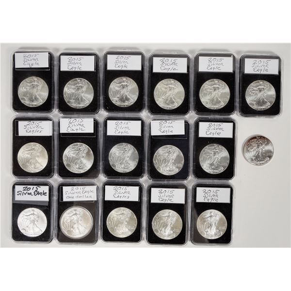 American Eagle Silver Dollars 2015 (17) [201870]