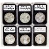Image 1 : American Eagle Silver Dollars 2016 (6) [201872]