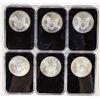Image 2 : American Eagle Silver Dollars 2016 (6) [201872]