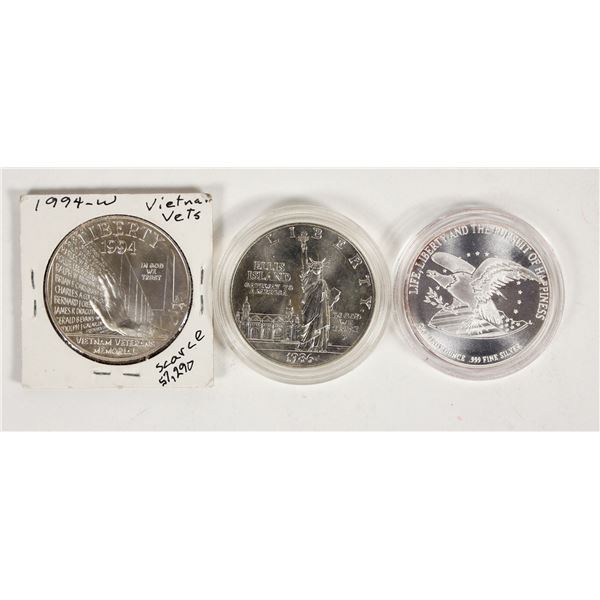 Silver Commemoratives (3) [201321]