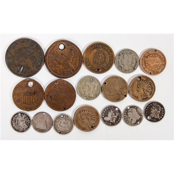 Holed U. S. Coins For Charm Bracelets (17) [202438]