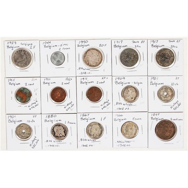 Coins of Belgium (15) [200371]