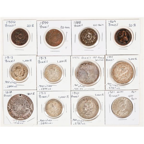 Coins of Brazil (12) [200375]
