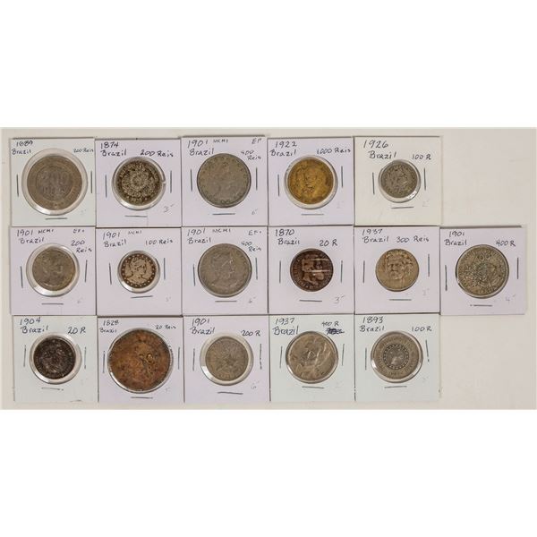 Coins of Brazil 1828-1937 (16) [200939]