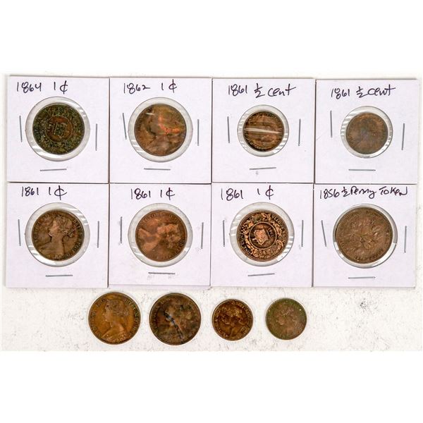 Half Cents and Pennies (12) [199840]