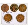 Image 1 : Nova Scotia Penny Token Group (5) [199839]