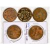 Image 2 : Nova Scotia Penny Token Group (5) [199839]