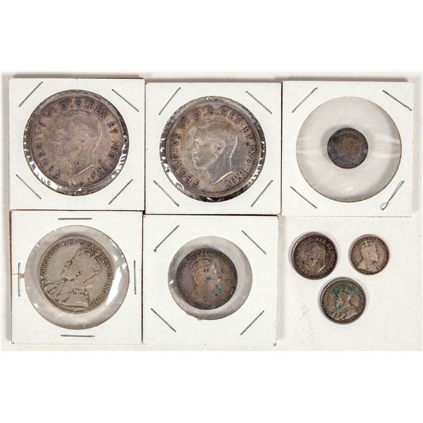 Canadian Silver Coins [201593]