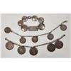 Image 1 : Silver Coin Bracelets (3) (Cuba and Great Britain) [201862]