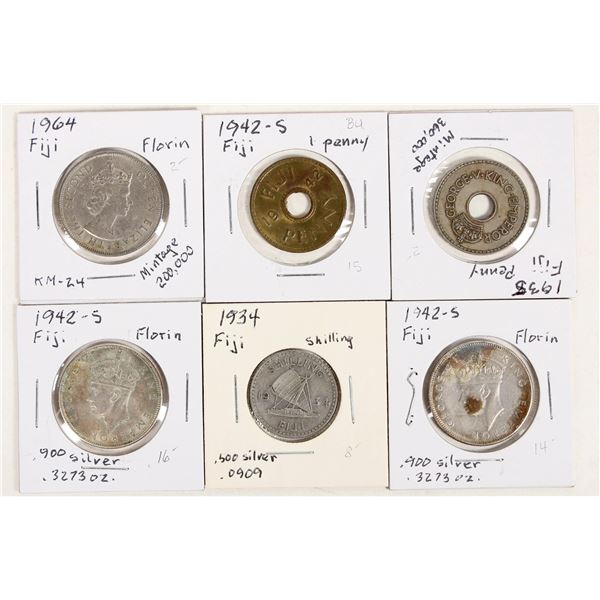 Coins of Fiji (6) [200377]