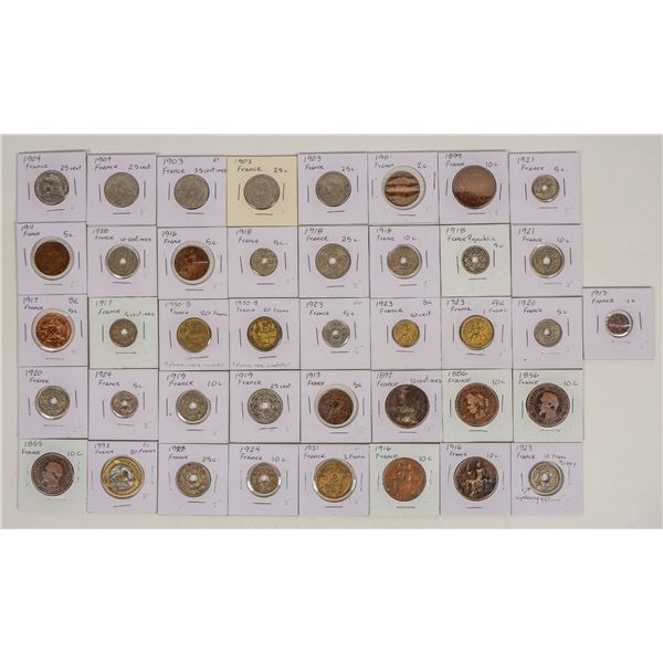 Coins of France 1855-1992 (41) [200940]
