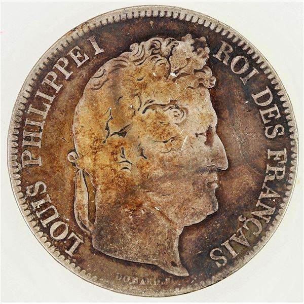 Louis Philippe I Five Francs 1834 [202026]