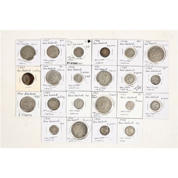 Coins of New Zealand (22) [200381]
