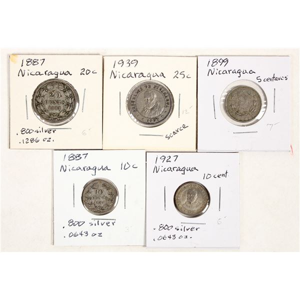 Coins of Nicaragua (5) [200384]