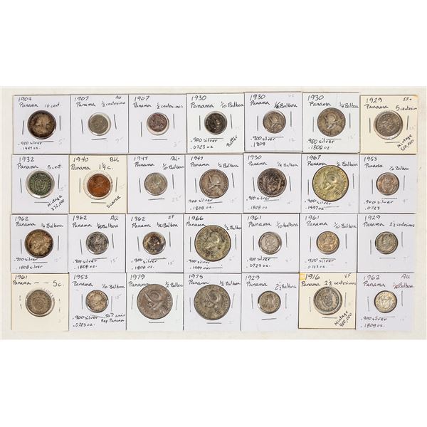 Coins of Panama 1904-1979 (28) [200389]