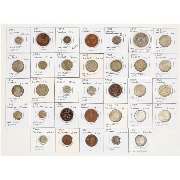Swedish Coin Collection (33) [200575]